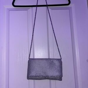 Elegant Silver Chain Bag